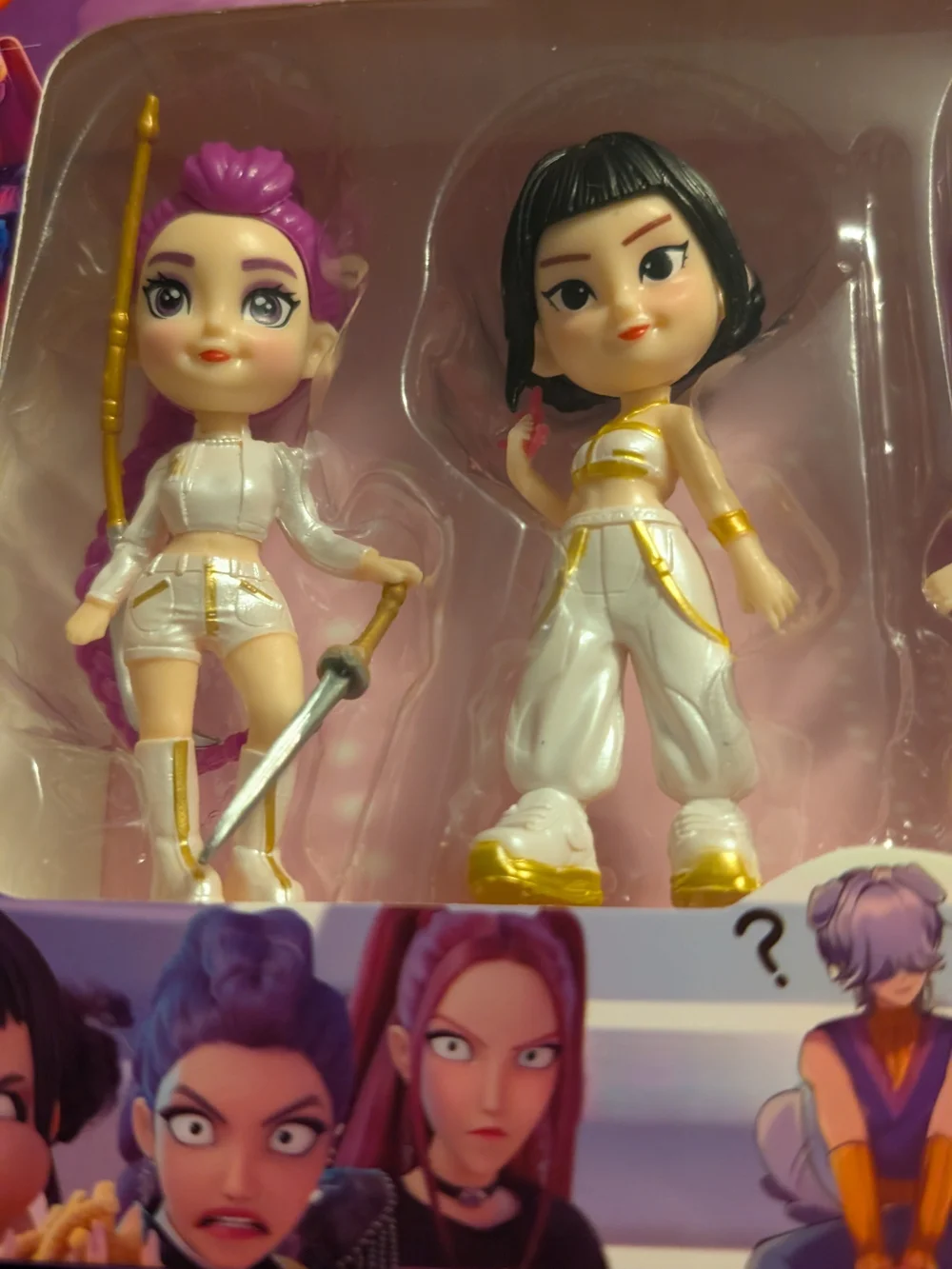 Girls' Fashion Doll Set – Purple Hair Doll, Yellow Outfit